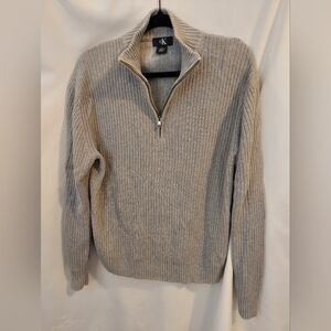 Calvin Klein Men's Tan Sweater #fishermancore
